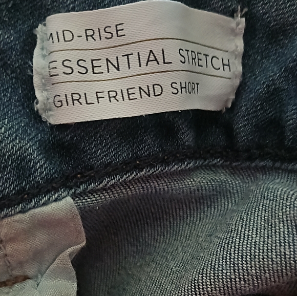 Lane Bryant Shorts, Mid-Rise Essential Stretch Girlfriend Embellished Shorts - Picture 5 of 5